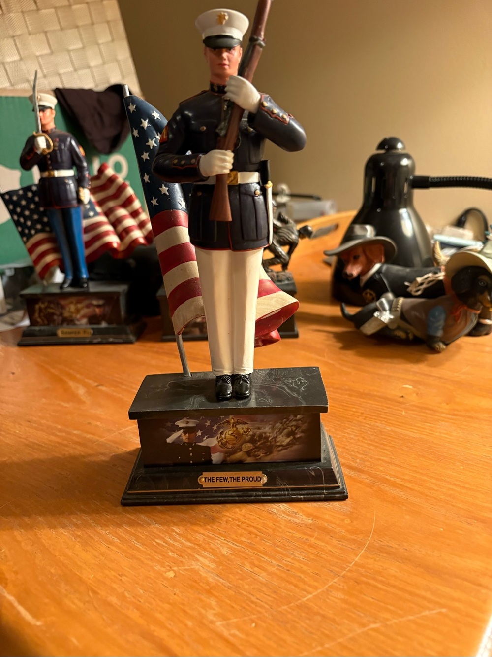 Bradford Exchange The Few, The Proud USMC Tribute Sculpture Limited Edition